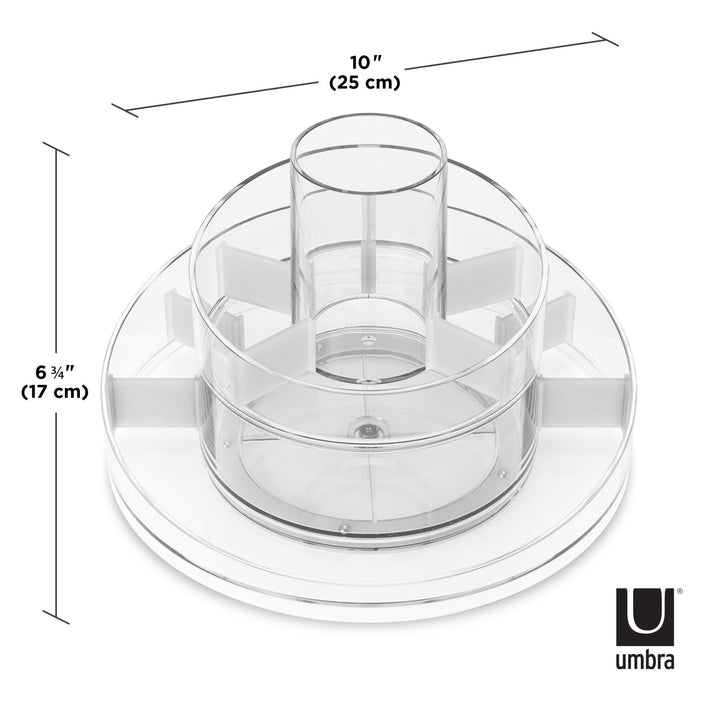 Cosmetic Organizers | color: Clear