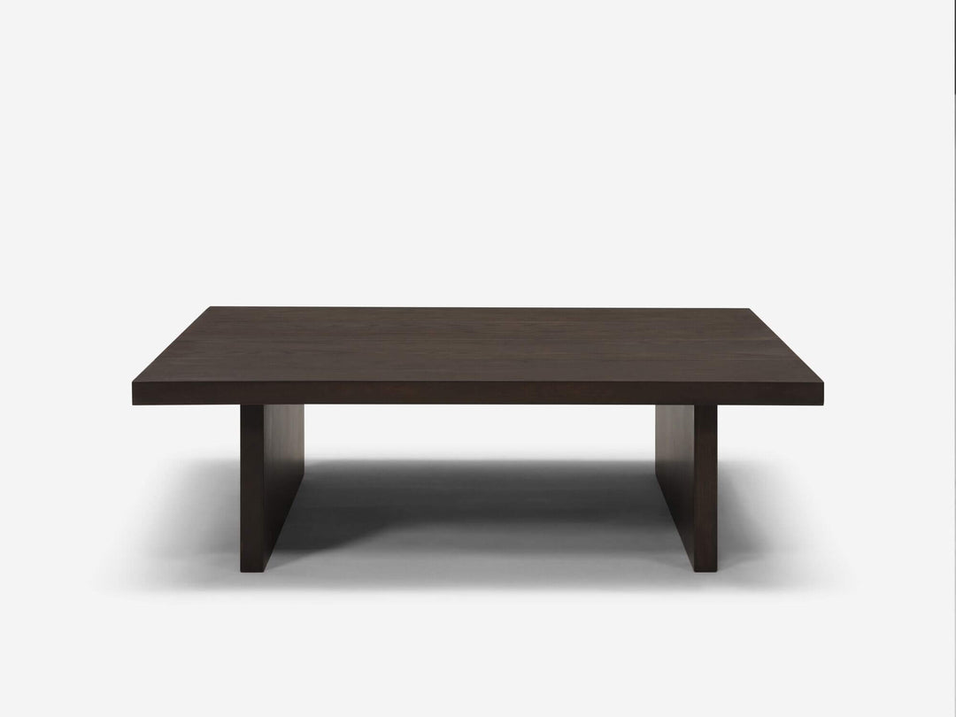 Homework Square Coffee Table in Smoked Oak