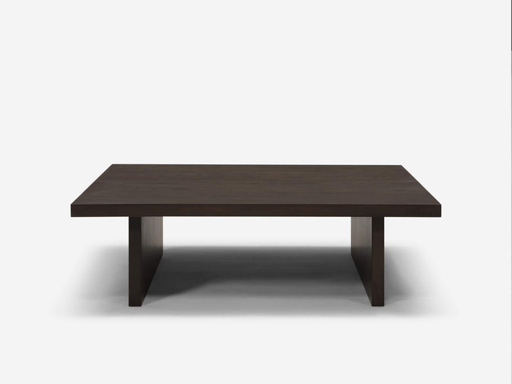 Homework Square Coffee Table in Smoked Oak
