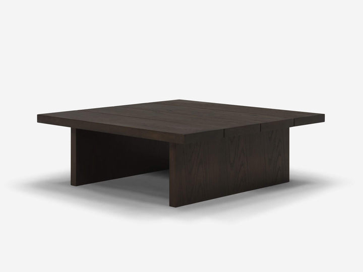 Homework Square Coffee Table in Smoked Oak
