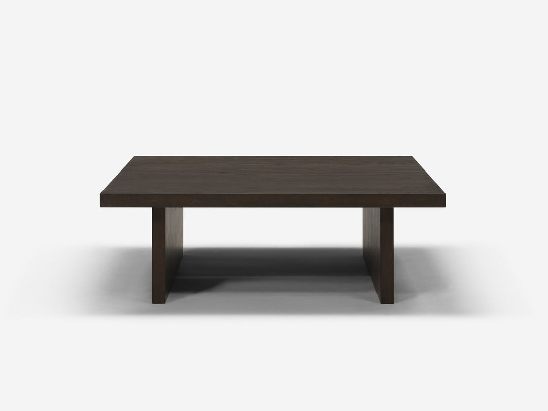 Homework Square Coffee Table in Smoked Oak