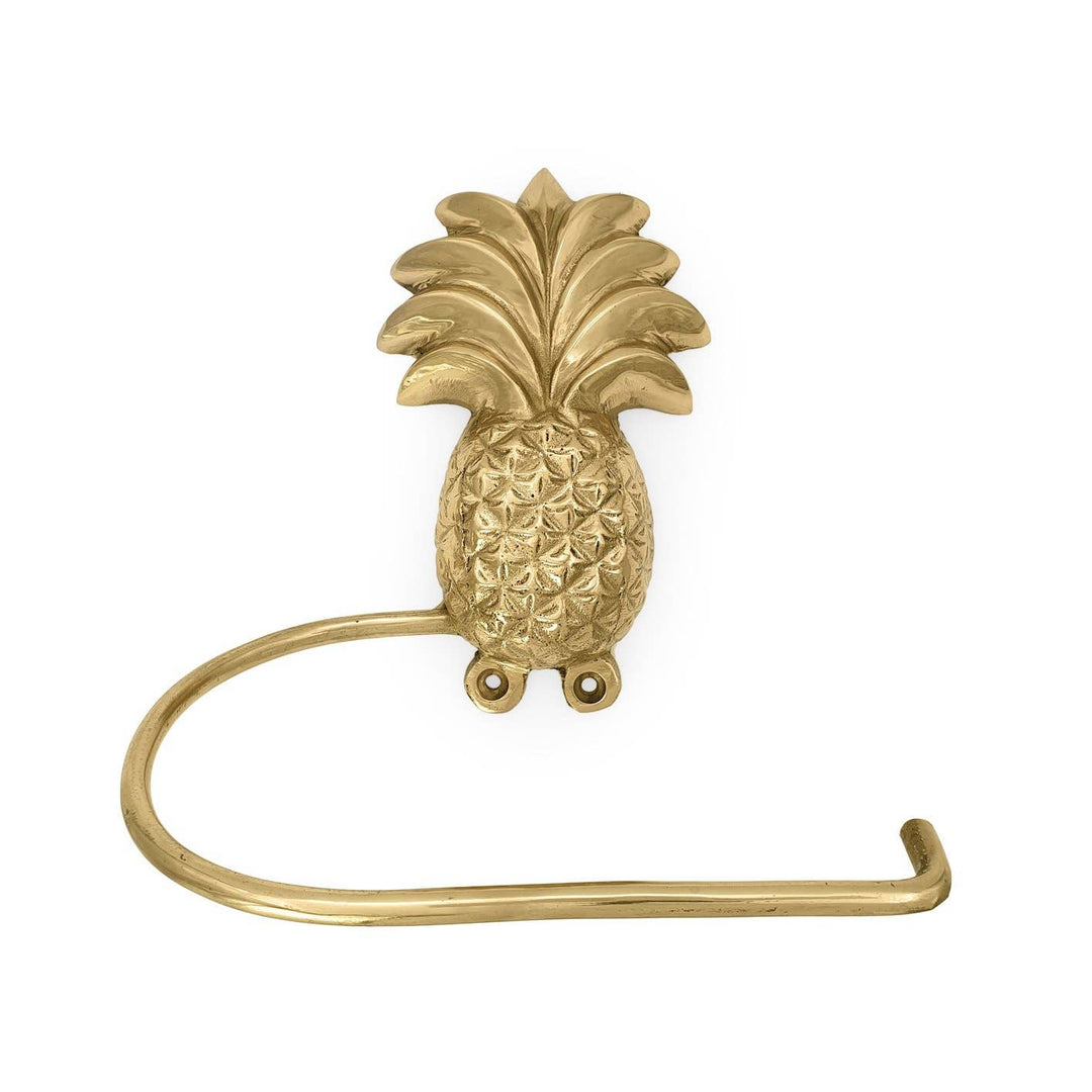 Pineapple Brass Tissue Holder