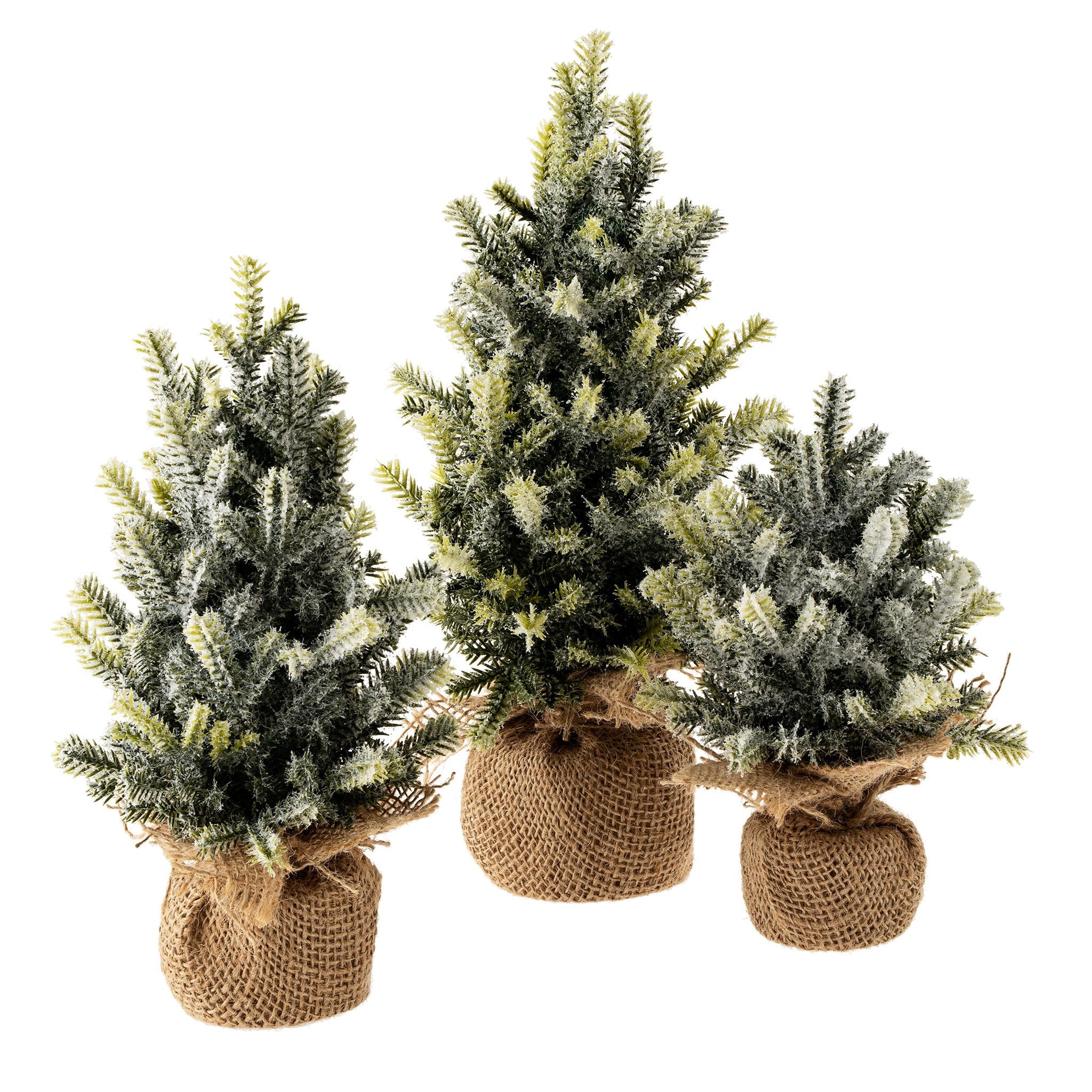 Faux Frosted Pine Tabletop Tree M