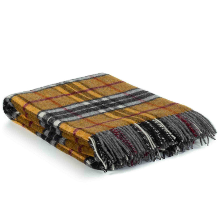 BURANO Wool Tartan Throw