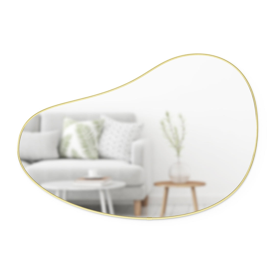 Wall Mirrors | color: Brass