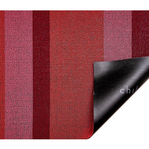 Bold Stripe Shag Doormat Punch 18"x28"