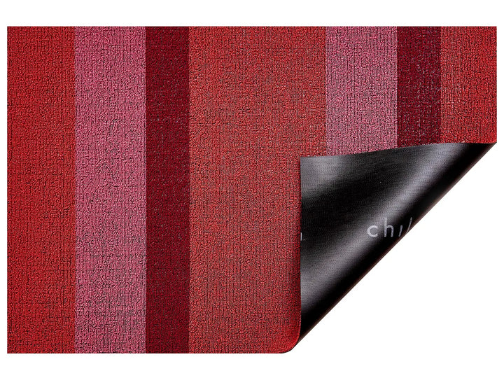 18"x28" Bold Stripe Shag Doormat, Punch