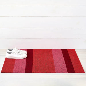 Bold Stripe Shag Doormat Punch 24"x 36"
