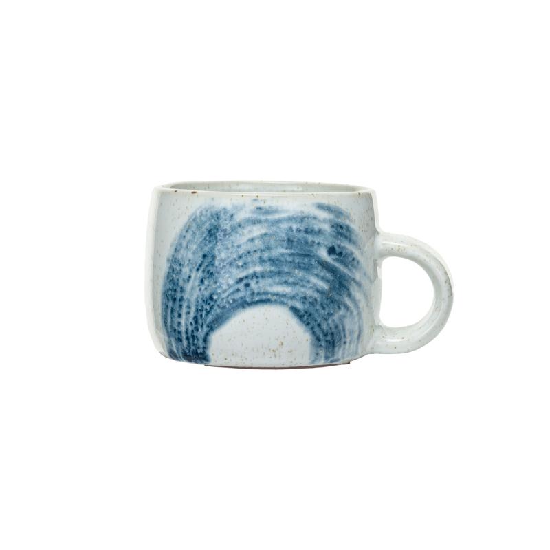 Hand-Painted Speckled Mug