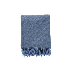 Klippan Gotland Throw Blanket - Infinity Blue