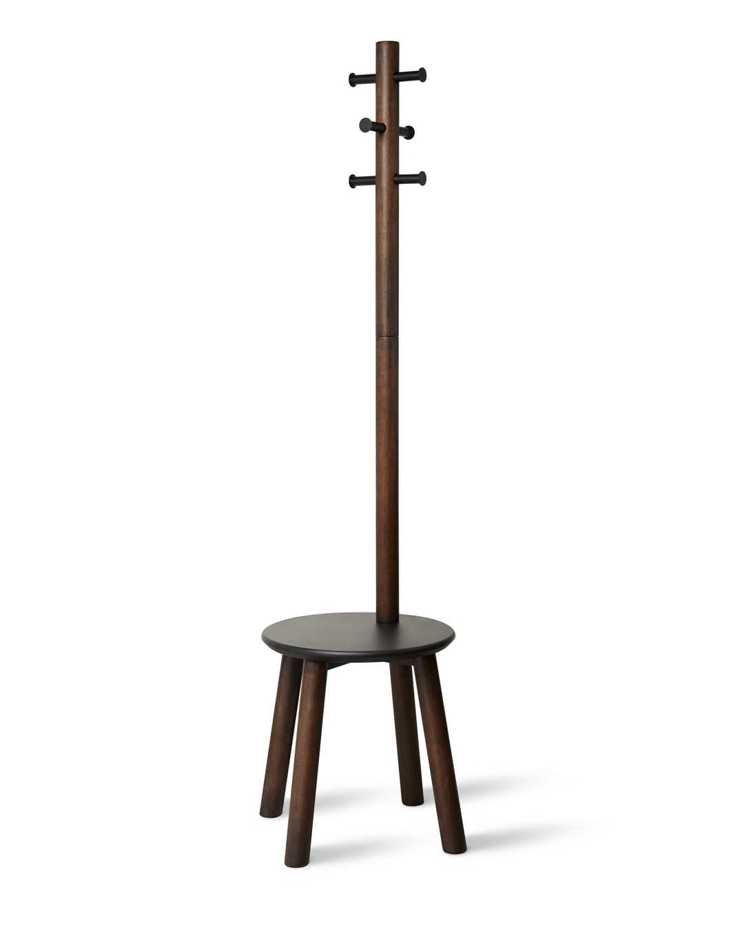 Coat Racks & Valets | color: Black-Walnut