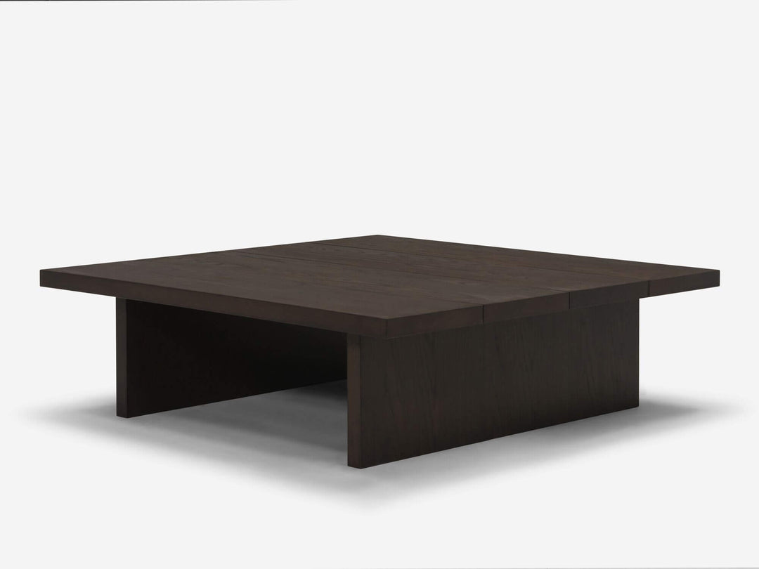 Homework Square Coffee Table in Smoked Oak