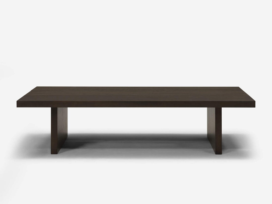 Homework Rectangular Coffee Table in Smoked Oak