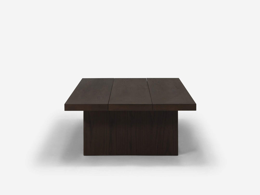 Homework Rectangular Coffee Table in Smoked Oak