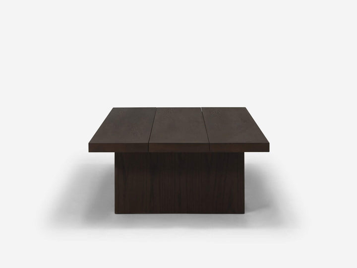 Homework Rectangular Coffee Table in Smoked Oak