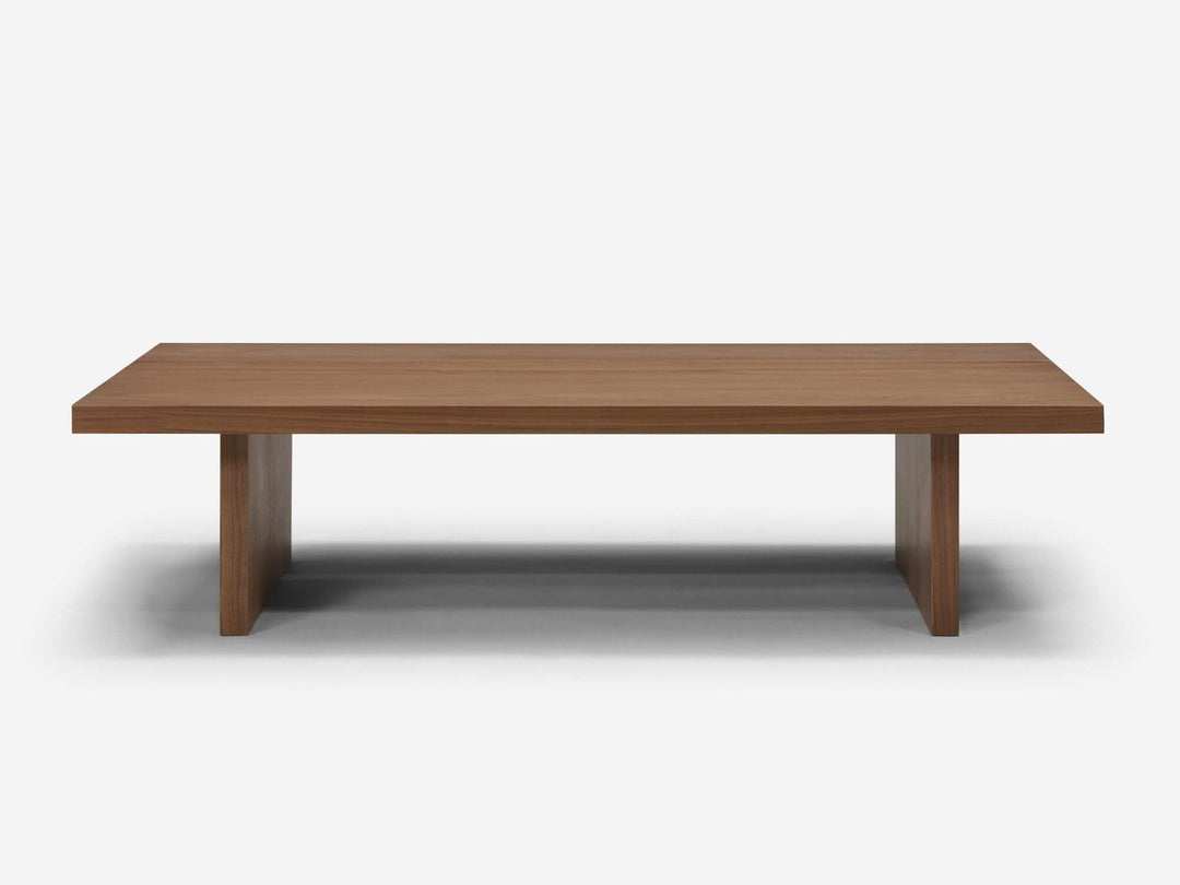 Homework Rectangular Coffee Table in Walnut