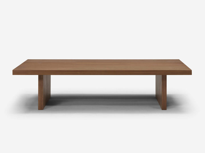 Homework Rectangular Coffee Table in Walnut