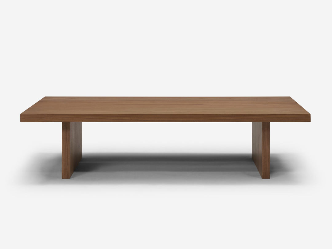 Homework Rectangular Coffee Table in Walnut