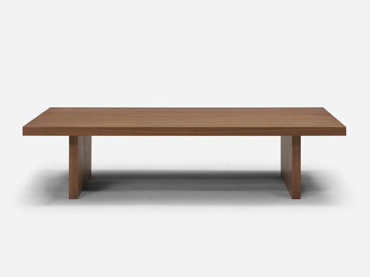 Homework Rectangular Coffee Table in Walnut