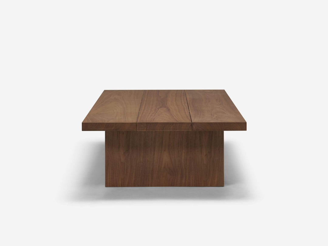 Homework Rectangular Coffee Table in Walnut