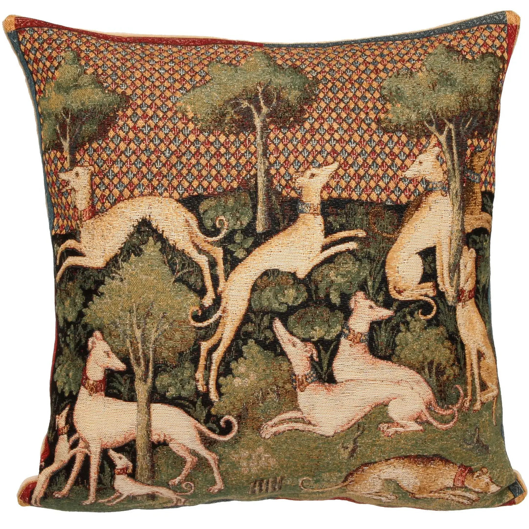 Hound Cushion - Medieval Art
