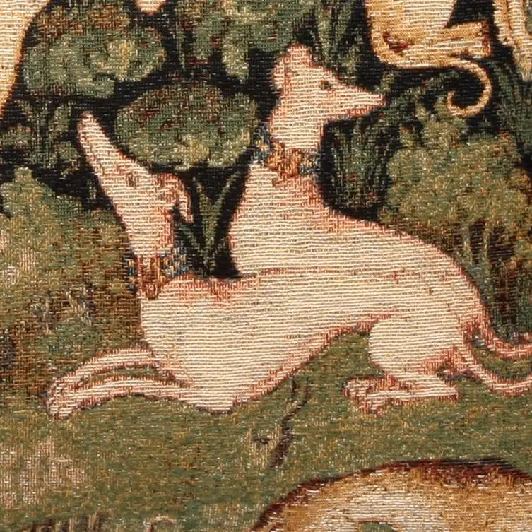 Hound Cushion - Medieval Art