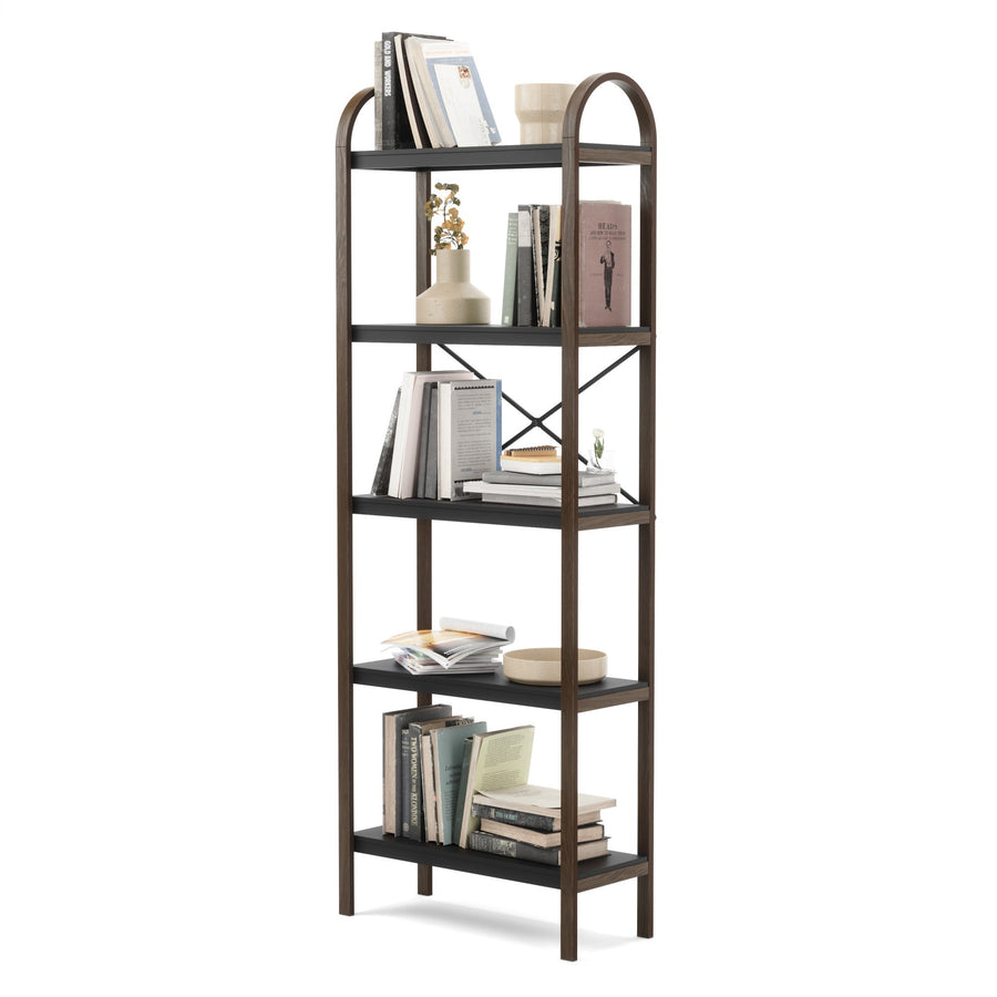 Shelves & Magazine Racks | color: Black-Walnut