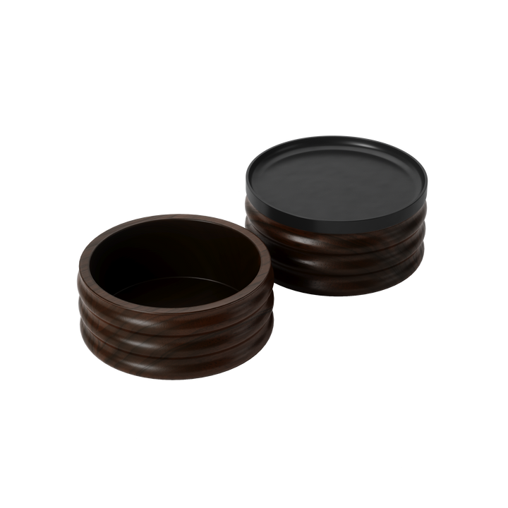 Jewelry Boxes | color: Black/Walnut