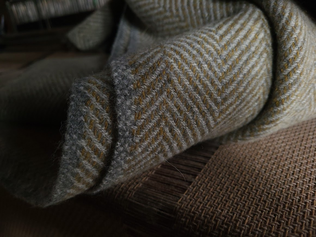 Oxford Grey Lambswool Blanket