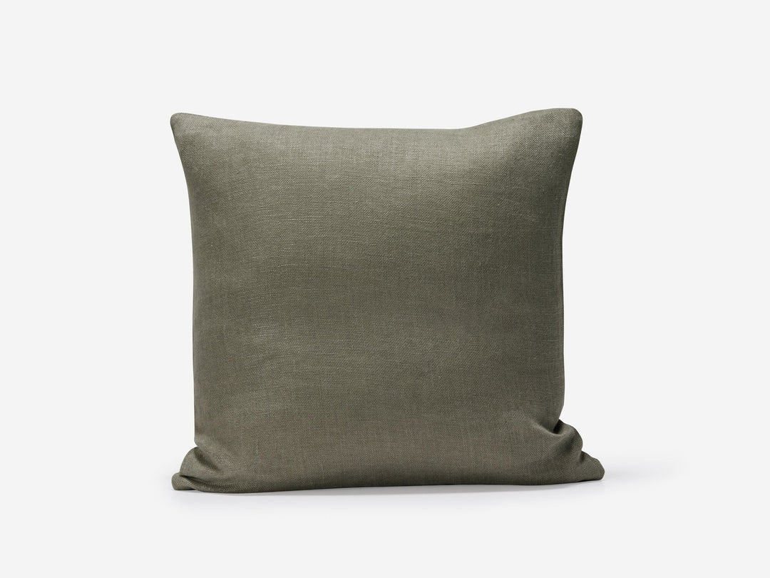 Faye Cushion - Seafoam, Feather-Filled