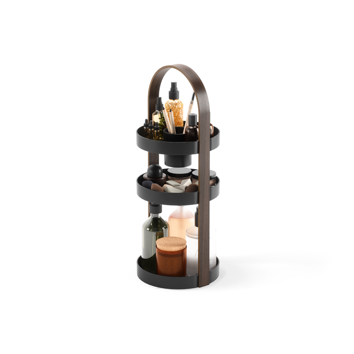 Cosmetic Organizers | color: Black-Walnut