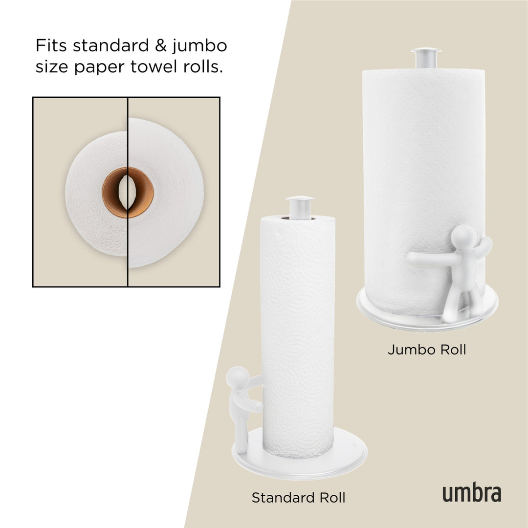 Countertop Paper Towel Holders | color: White