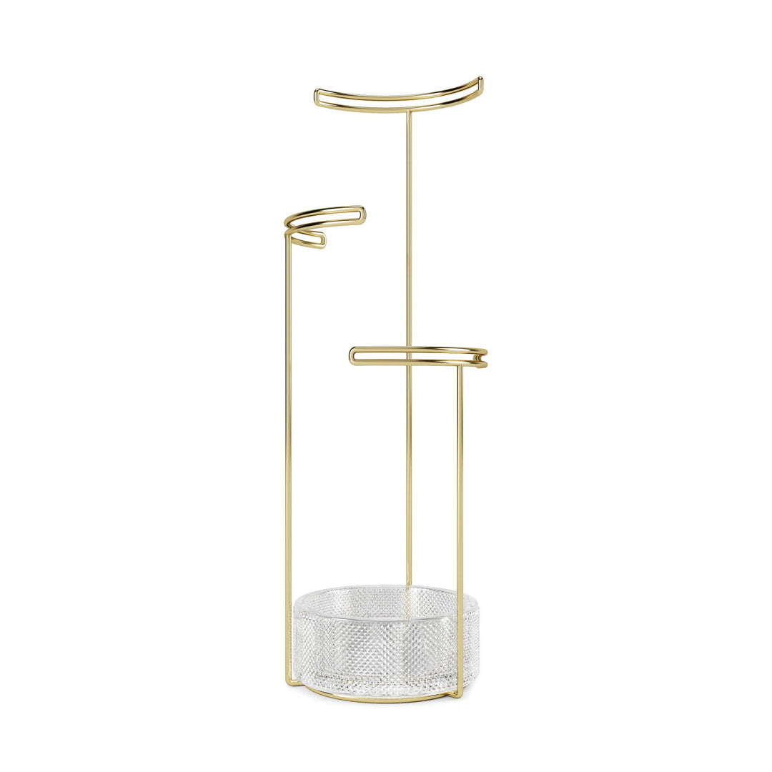 Jewelry Stands | color: Brass