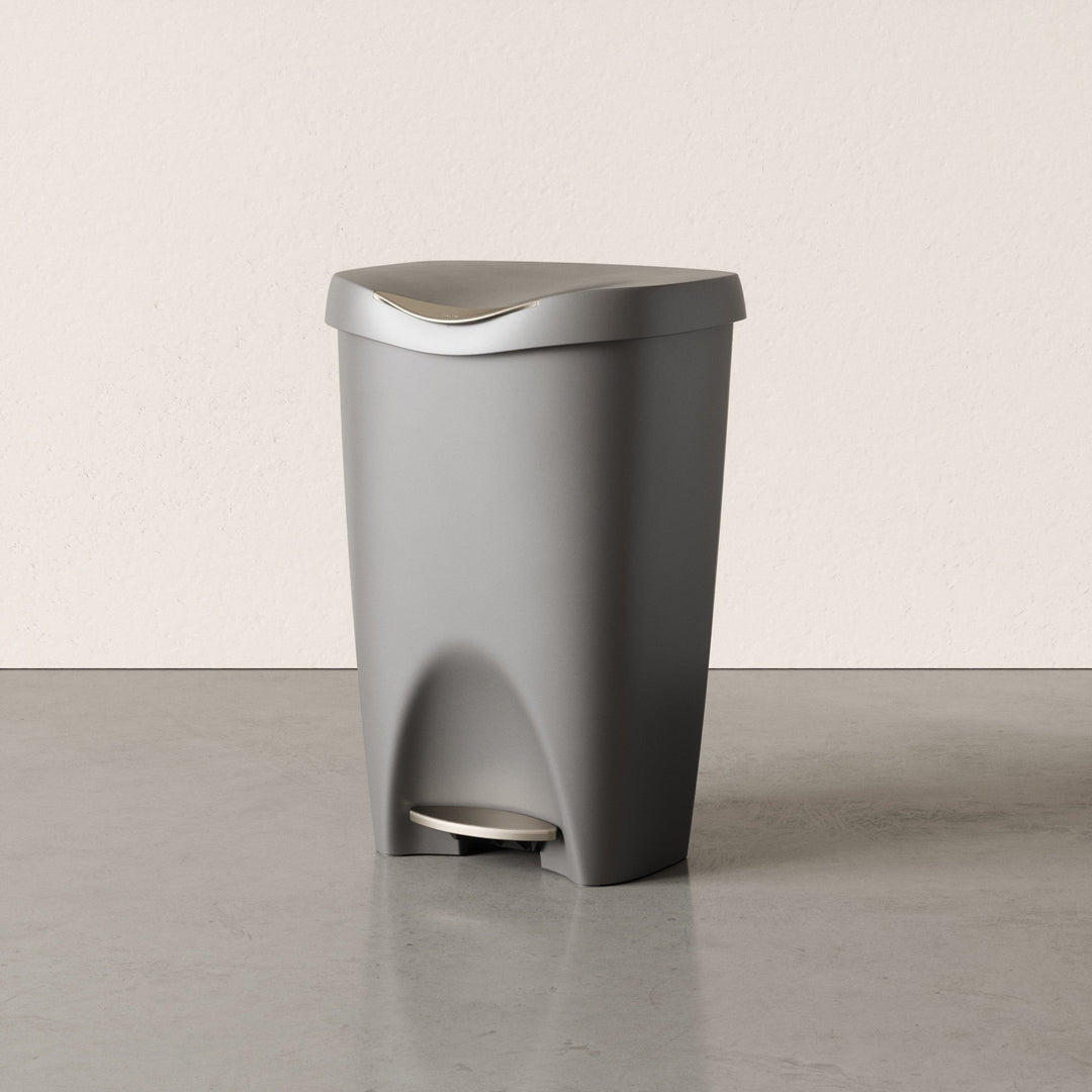 Kitchen Trash Cans | color: Nickel