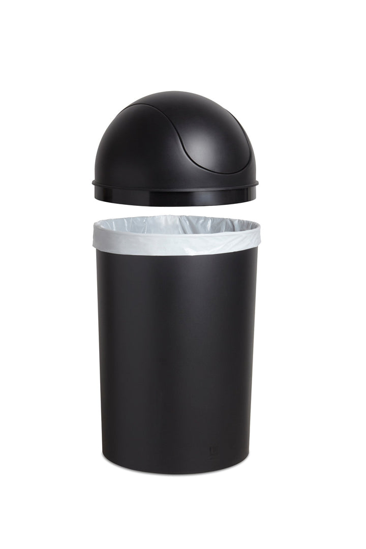 Kitchen Trash Cans | color: Black