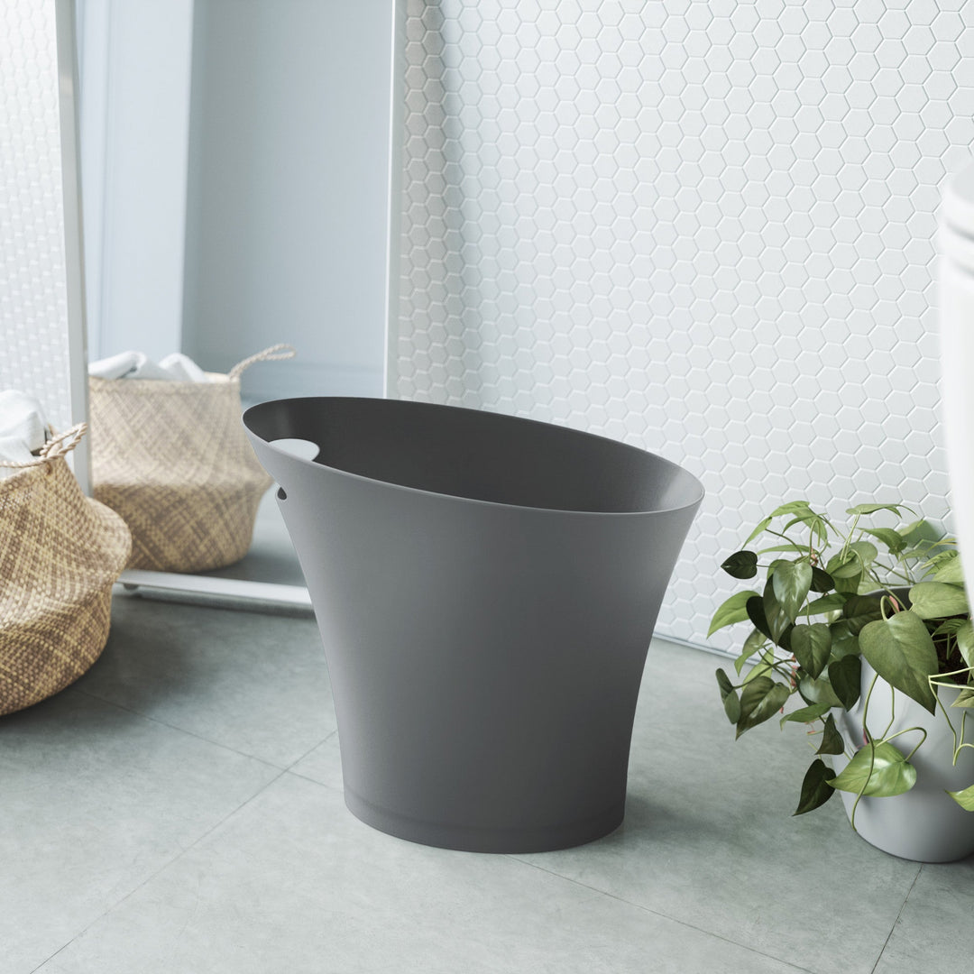 Bathroom Trash Cans | color: Charcoal | Hover