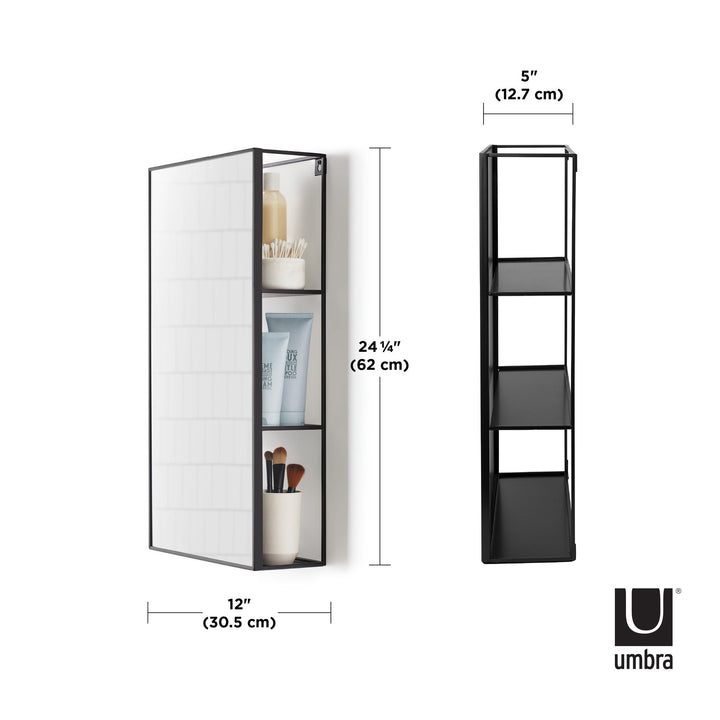 Wall Mirrors | color: Black