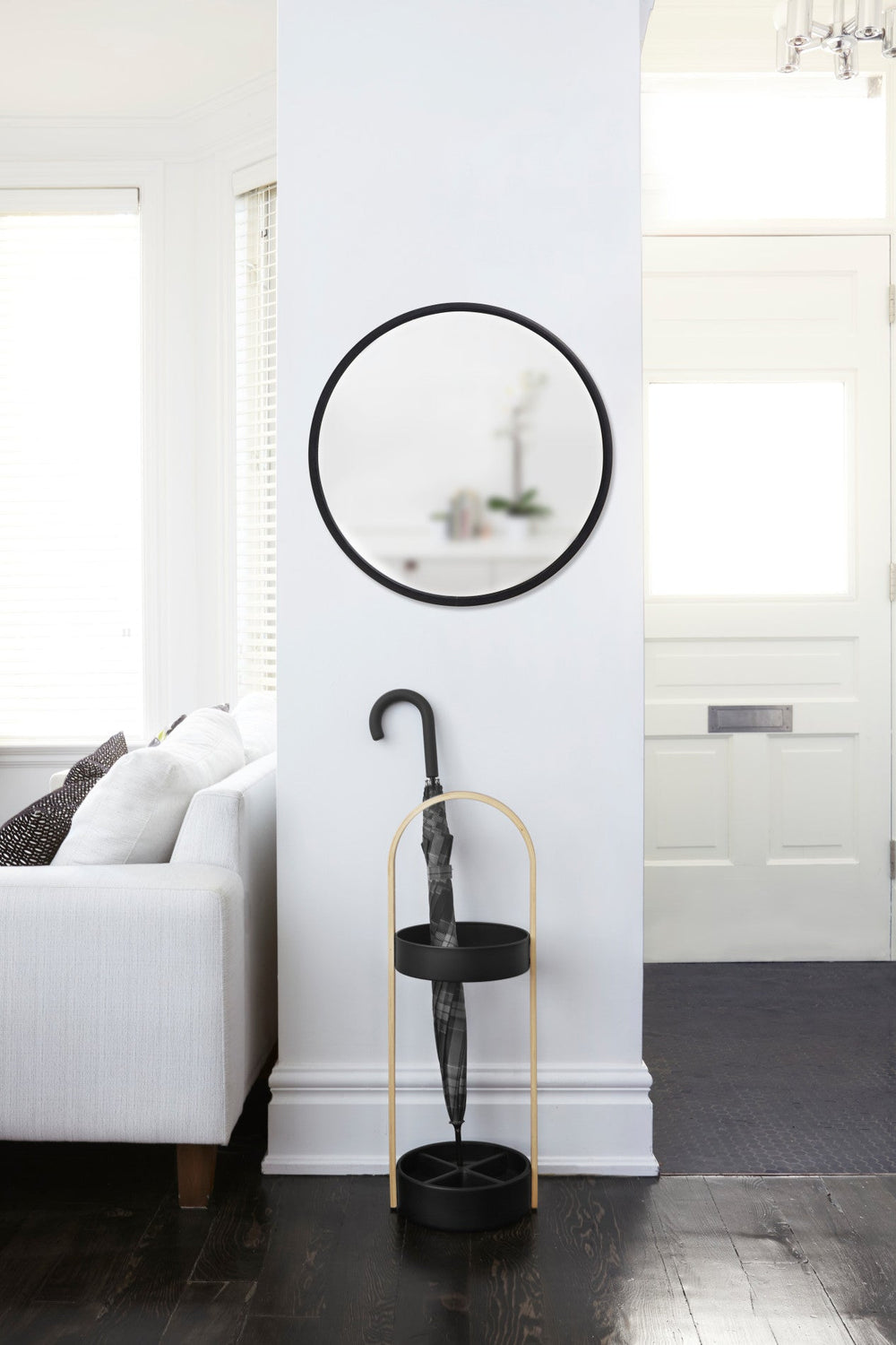 Wall Mirrors | color: Black | size: 24"""" (61 cm) | Hover