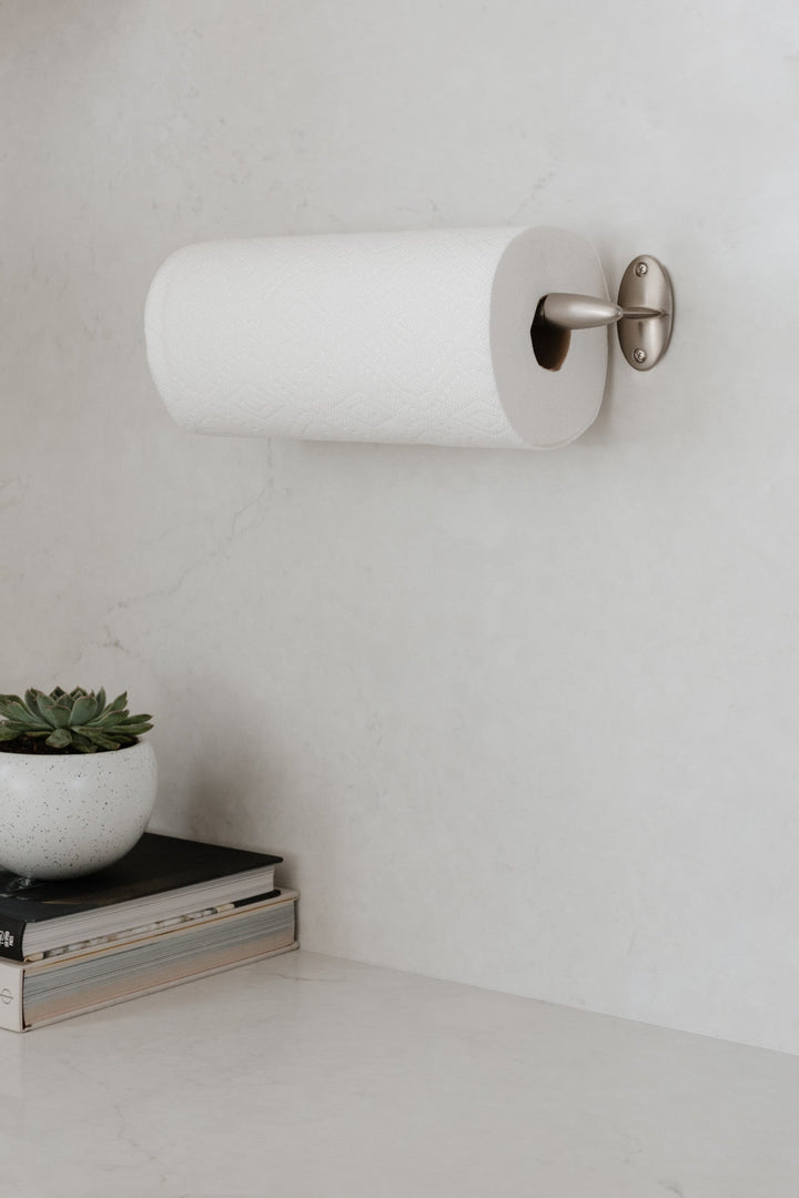 Wall Mounted Paper Towel Holders | color: Nickel