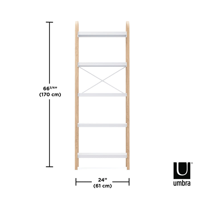 Shelves & Magazine Racks | color: White-Natural