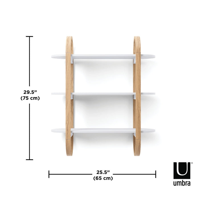 Shelves & Magazine Racks | color: White-Natural