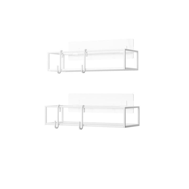 Shower Storage | color: White | size: Set of Two