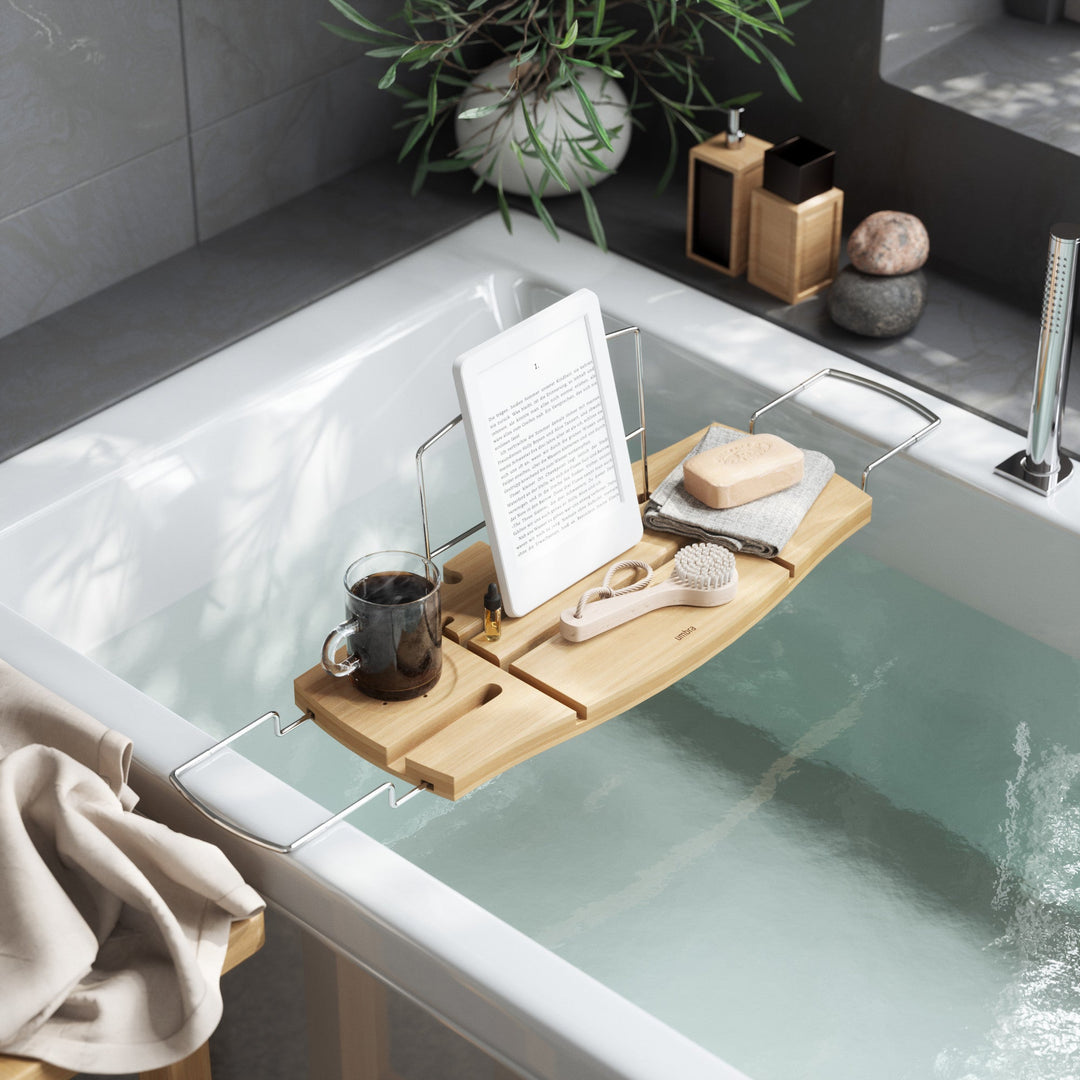 Bathtub Caddy | color: Natural