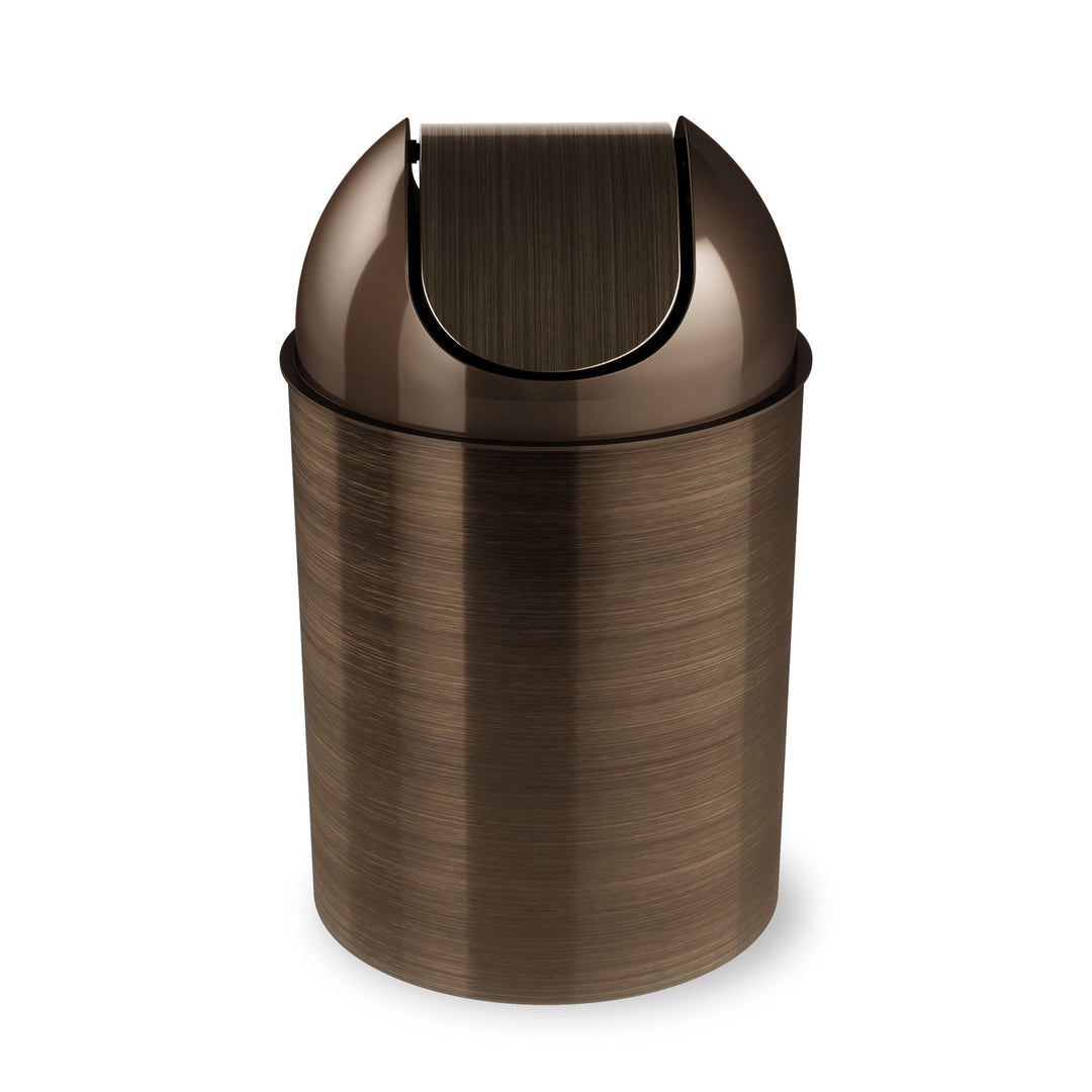 Bathroom Trash Cans | color: Bronze