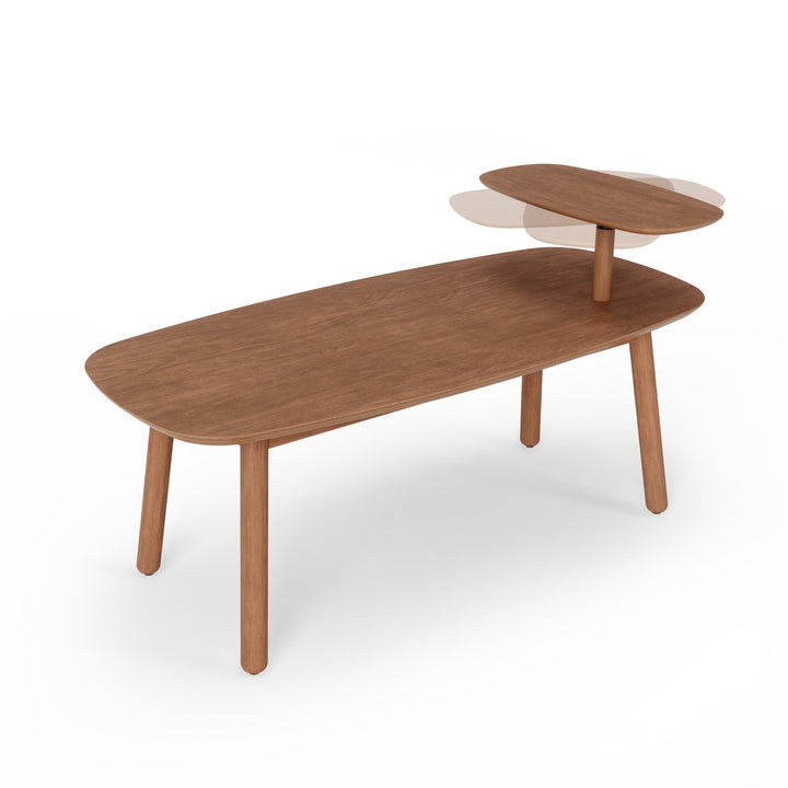 Coffee Tables & End Tables | color: Light-Walnut