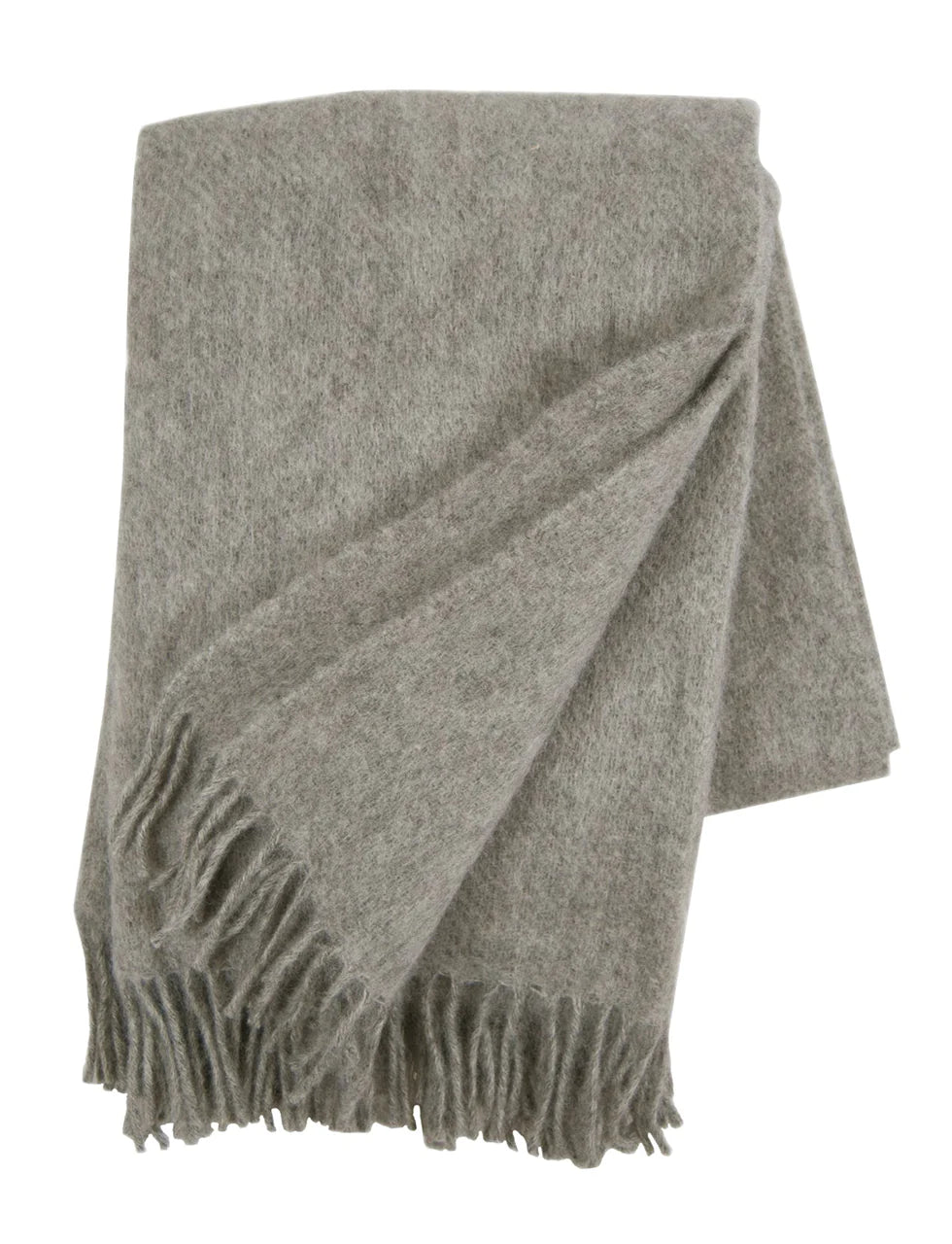 Klippan Gotland Throw Blanket - Natural Grey