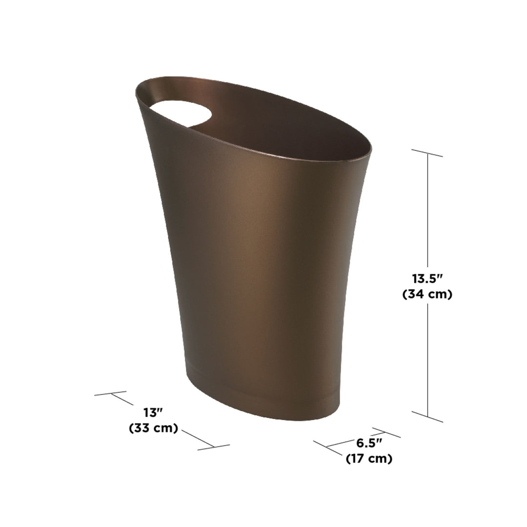 Bathroom Trash Cans | color: Bronze