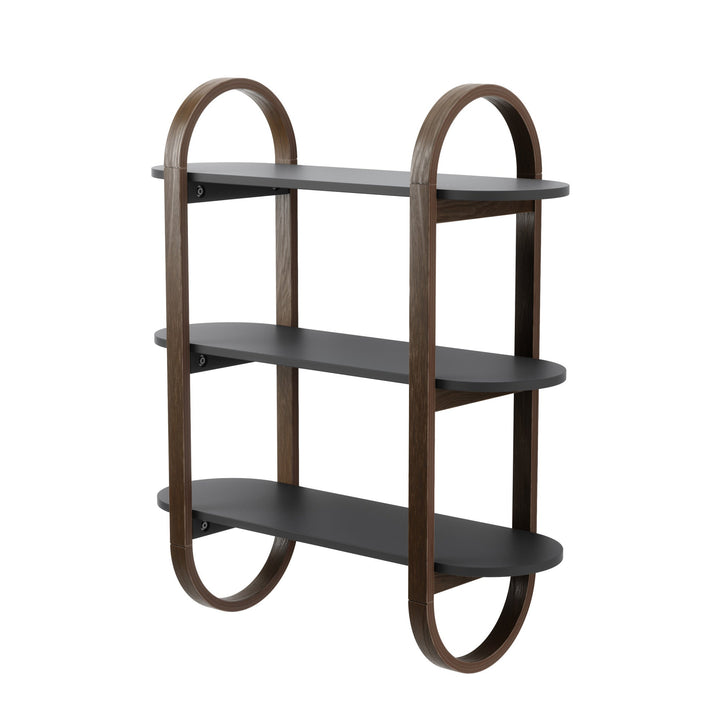 Shelves & Magazine Racks | color: Black-Walnut