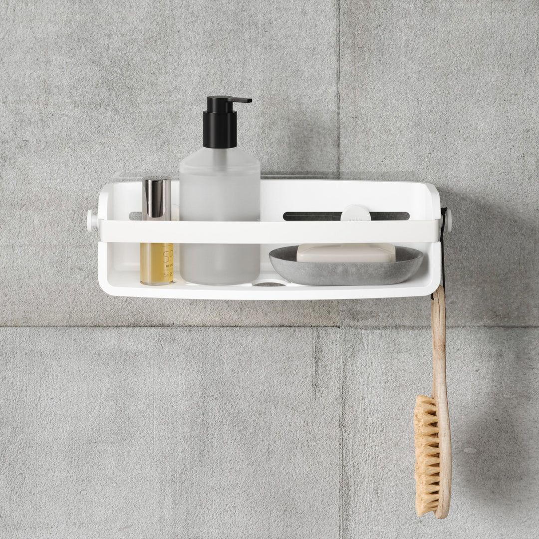 Shower Storage | color: White