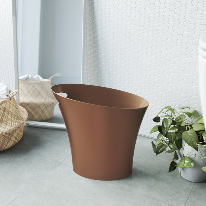 Bathroom Trash Cans | color: Bronze | Hover